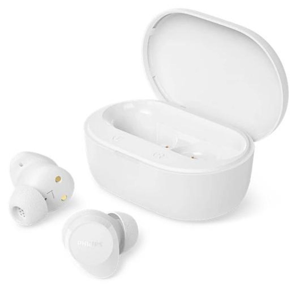 Philips TAT1300WT/00, True Wireless Stereo (TWS), Anrufe/Musik, 20 - 20000 Hz, Kopfhörer, Weiß
