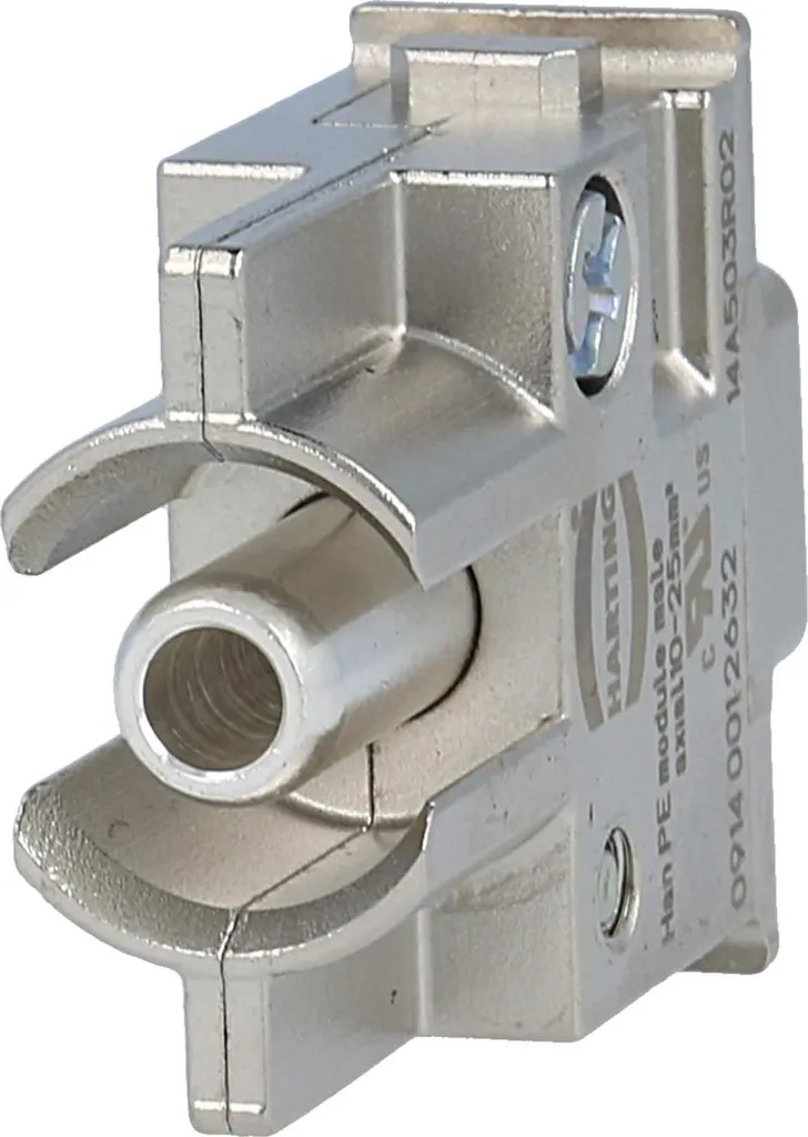 Module PE à vis axiale HARTING Han insert mâle forte section