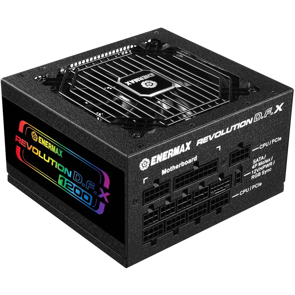 Enermax Revolution D.F. X Alimentation 1050W Modulaire ATX 3.0 PCIe 5.0