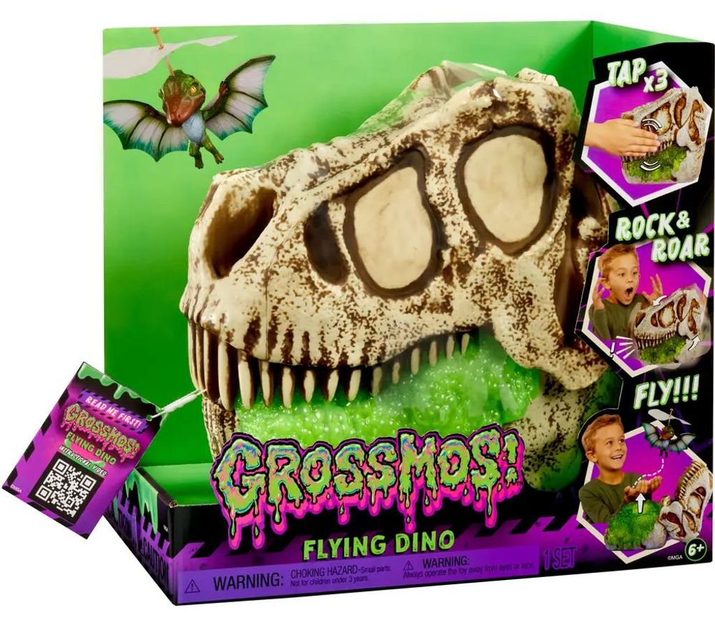 MGA Entertainment GrossMos Flying Style 2 (Groen), 4 stuks Productafbeelding 