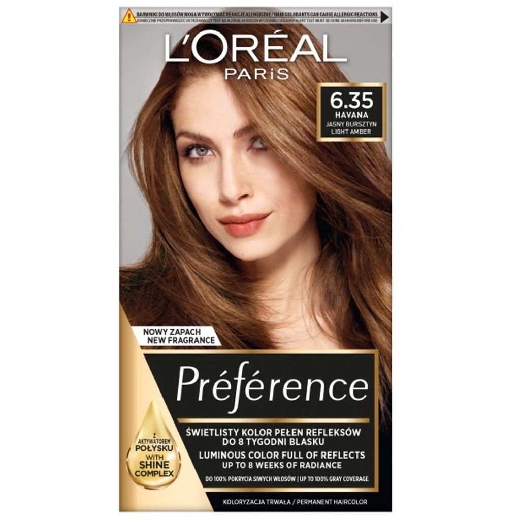 L'Oréal Paris Preference Coloration 6.35 Havana Brownton Image du produit 