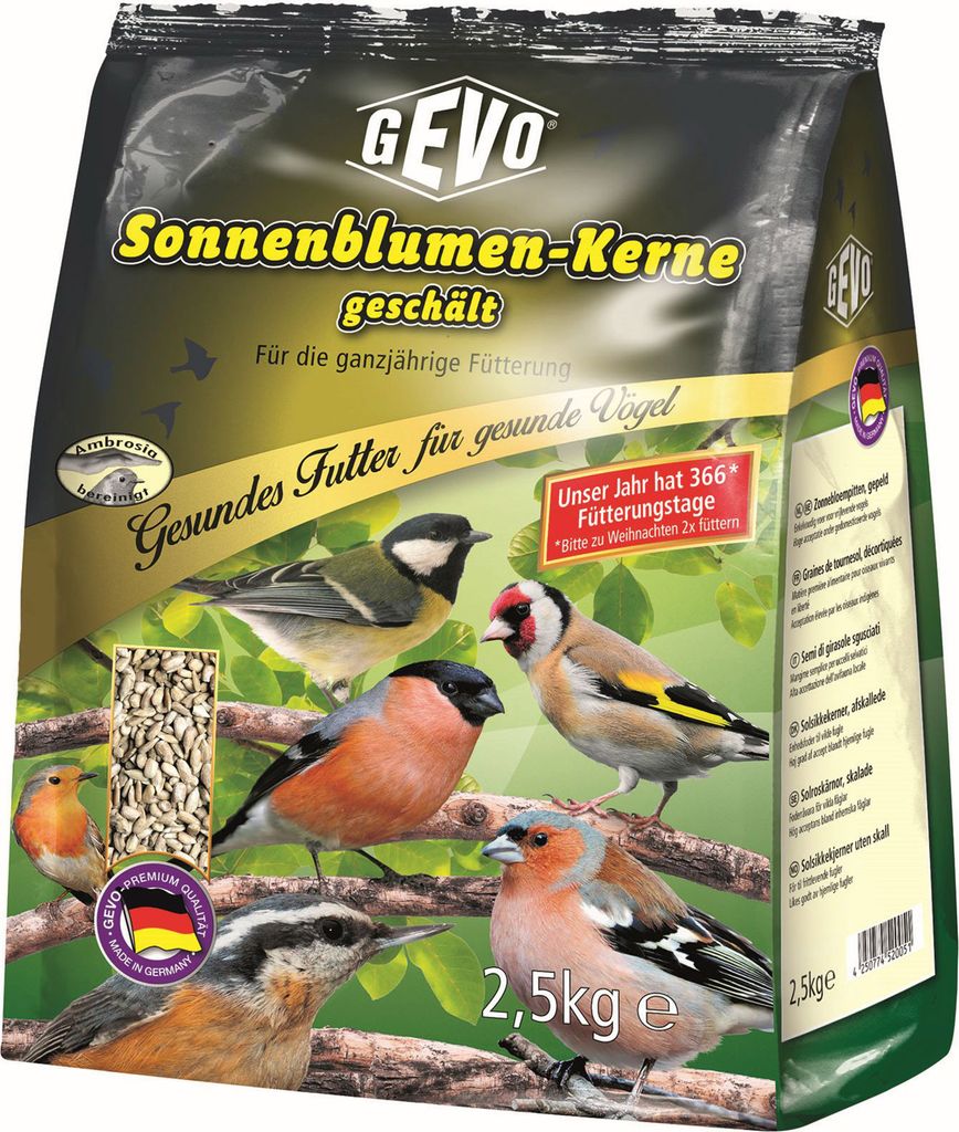 GEVO Sonnenblumenkerne geschält 2,5 kg