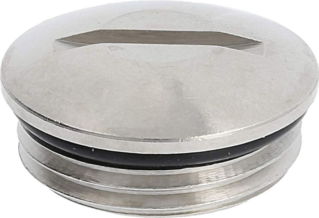 WISKA Blindplug M20x1,5 MBR-M20, rond met sleuf, inclusief Productafbeelding 