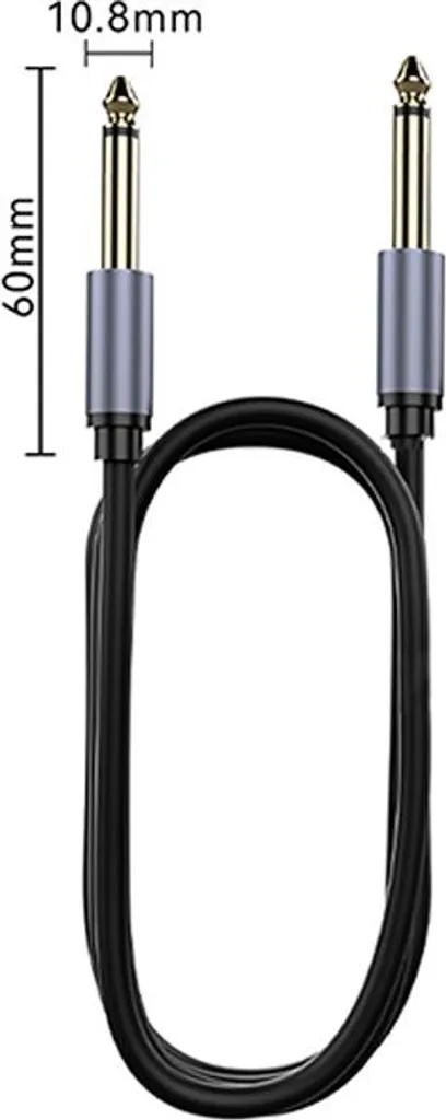Cavo Jack per Chitarra INF 1m Mono - Schermatura per Live e Studio
