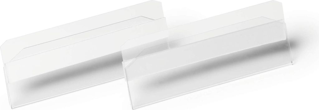 DURABLE Etikettentaschen selbstklebend 100 x 38 mm 10 St. Produktbild 