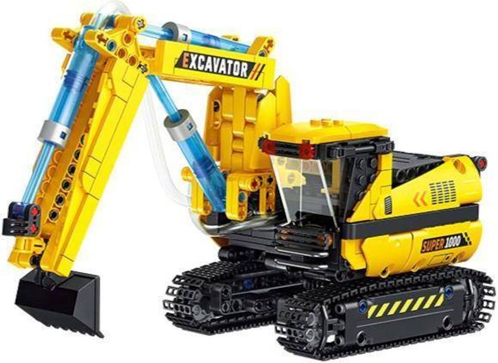 Forange FC9220 Hydraulikkettenbagger Klemmbausteine 554pcs Produktbild 