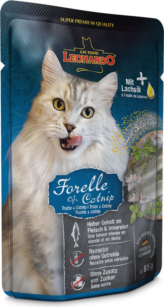 Leonardo Forelle + Catnip, 85 g Produktbild 