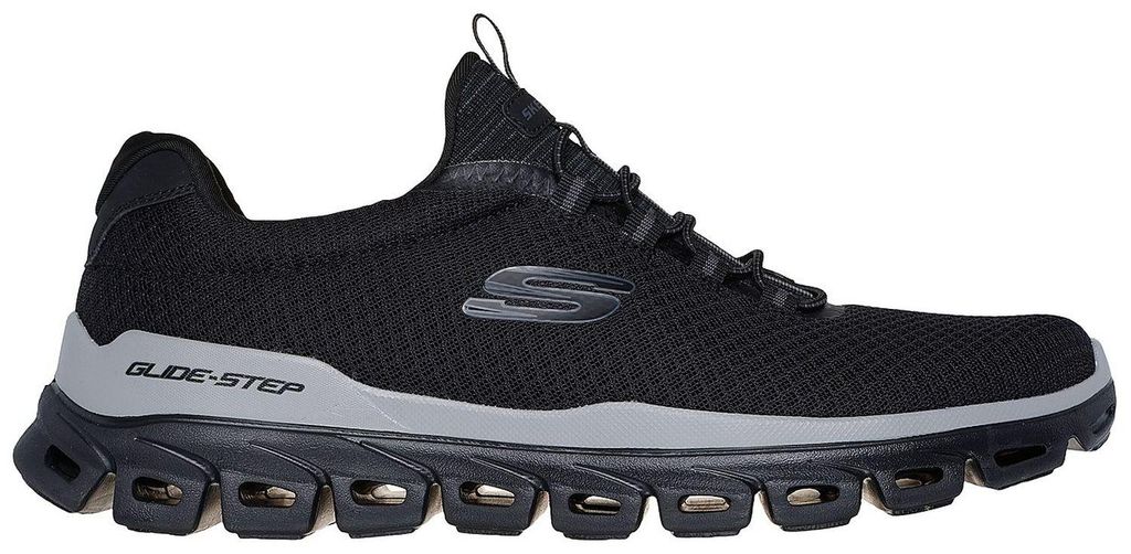 Skechers Glide-Step Sylo Slip-On Schwarz BBK Größe EU 42 Produktbild 