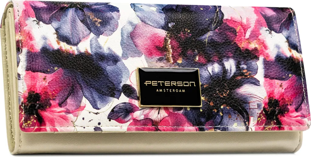 Eleganza Peterson PTNPX22PF1 - Portafoglio Donna in Pelle d'Autore