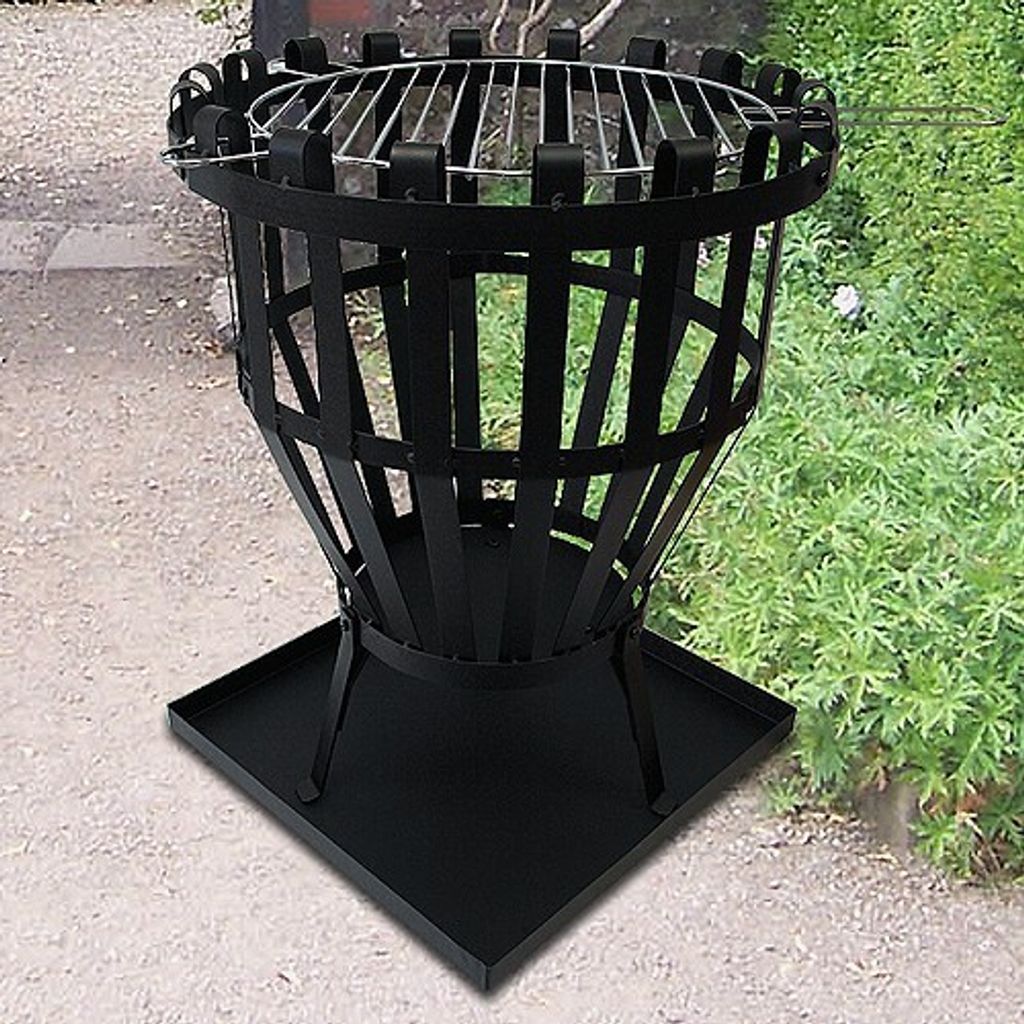 Garden Pleasure Feuerkorb Feuerschale Holzkohlegrill Grill Produktbild 6
