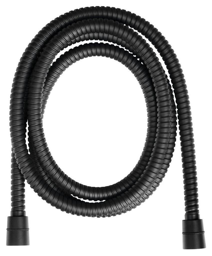 POWERFLEX kovová sprchová hadica, 200 cm, čierna matná Obrázok produktu 