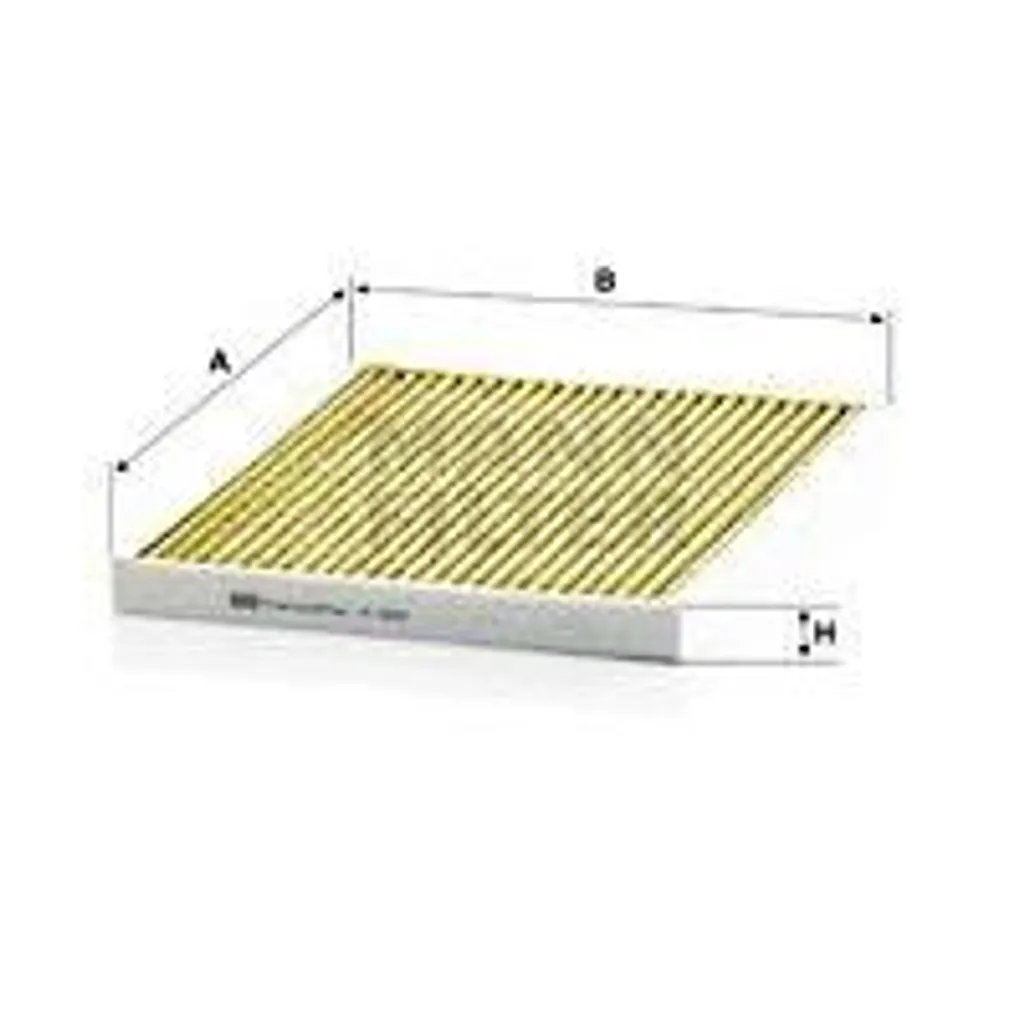 Filtre d'habitacle anti-odeur FP 2243 pour Citroën Nemo et Bipper Tepee