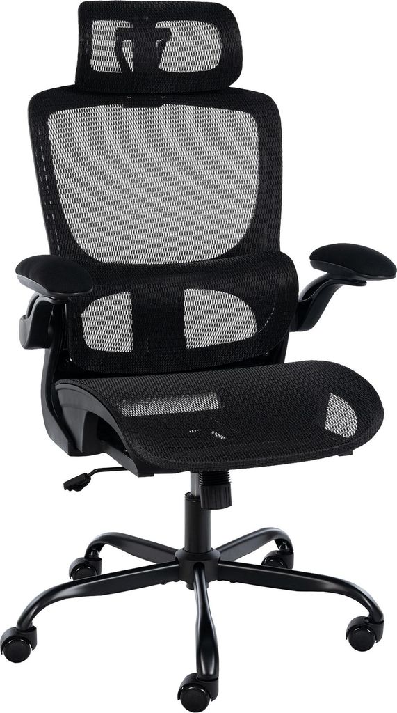 CLP Bürostuhl Kaylee ergonomisch Lordosenstütze Armlehnen Produktbild 