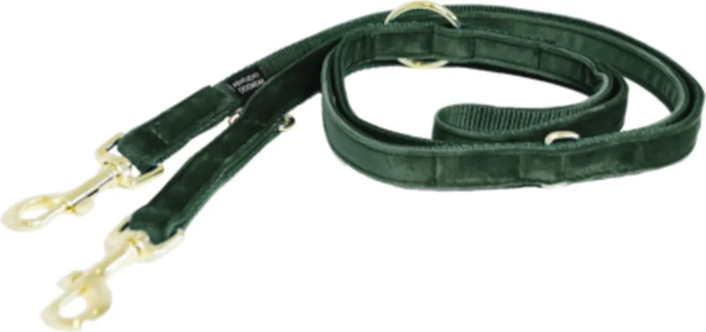 Kentucky Dogwear Velvet Green L: Guinzaglio 2m Regolabile