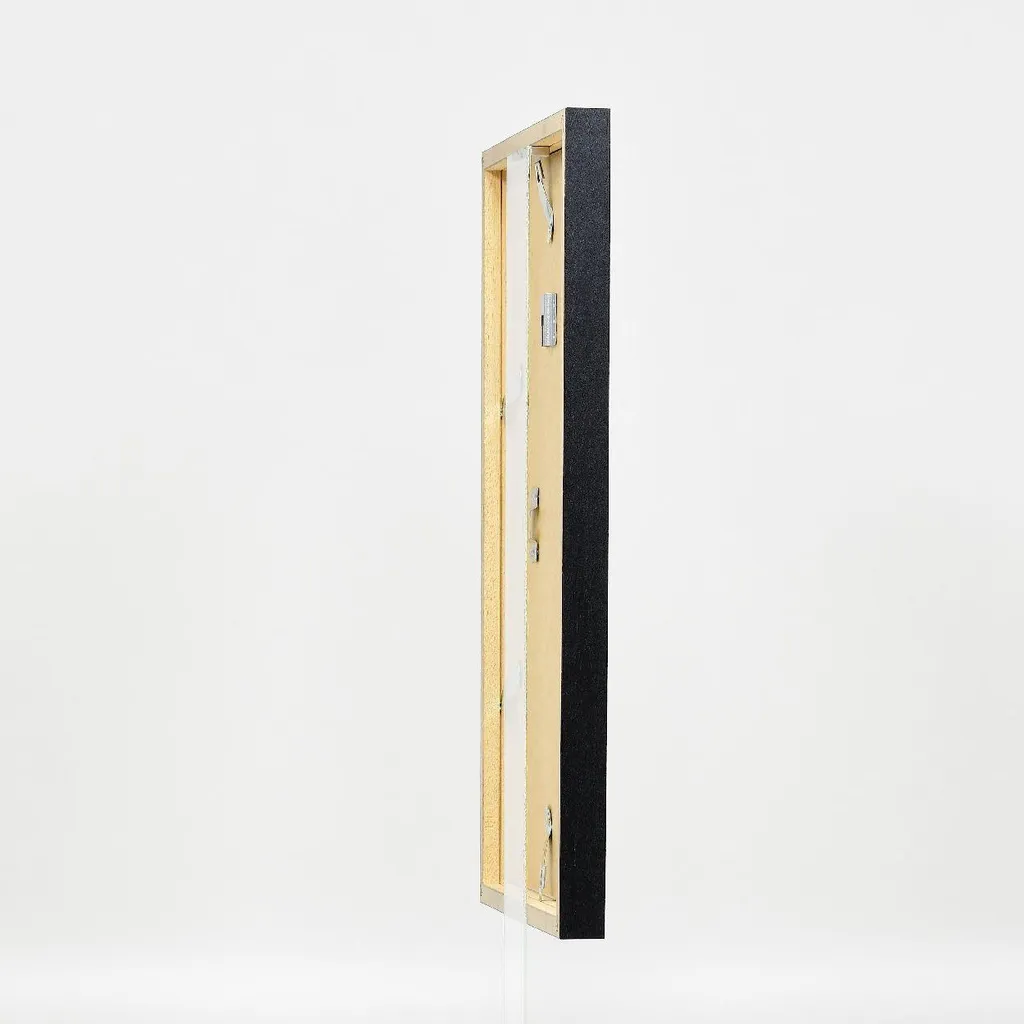 Cornice Legno Effect Argento 24x30 Profilo 42 - Vetro Acrilico - 9