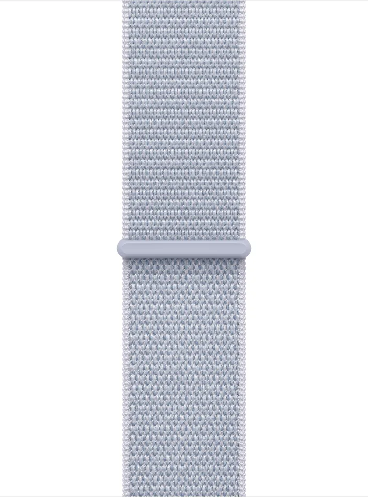 Bracelet Apple Watch Sport Loop Bleu en Nylon Tissé Respirant 40mm