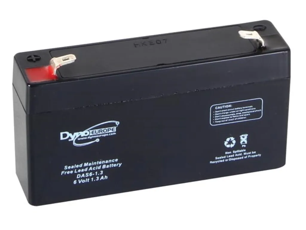 Batteria 6V 1,3Ah 98x25x56mm | Energia Infinita per Casa e Lavoro