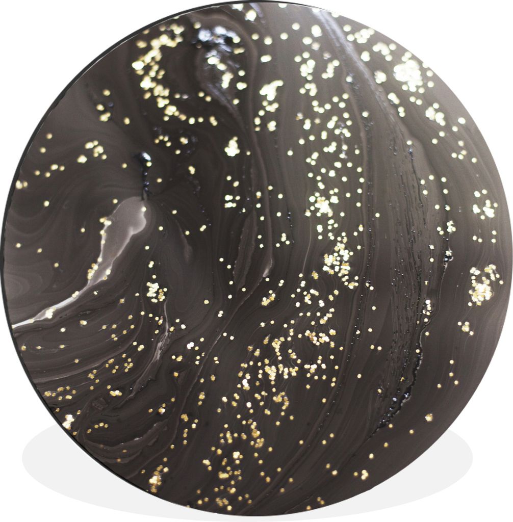 MuchoWow - Wand Kreis - Wandbild - Schlafzimmer - Aluminium Bild - Kinderzimmer - Wohnzimmer Dekoration - Wandschmuck