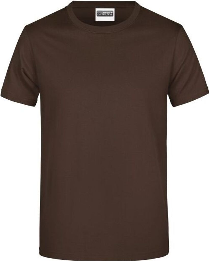 Promo-T Man 180 Klassisches T-Shirt brown, Gr. 4XL