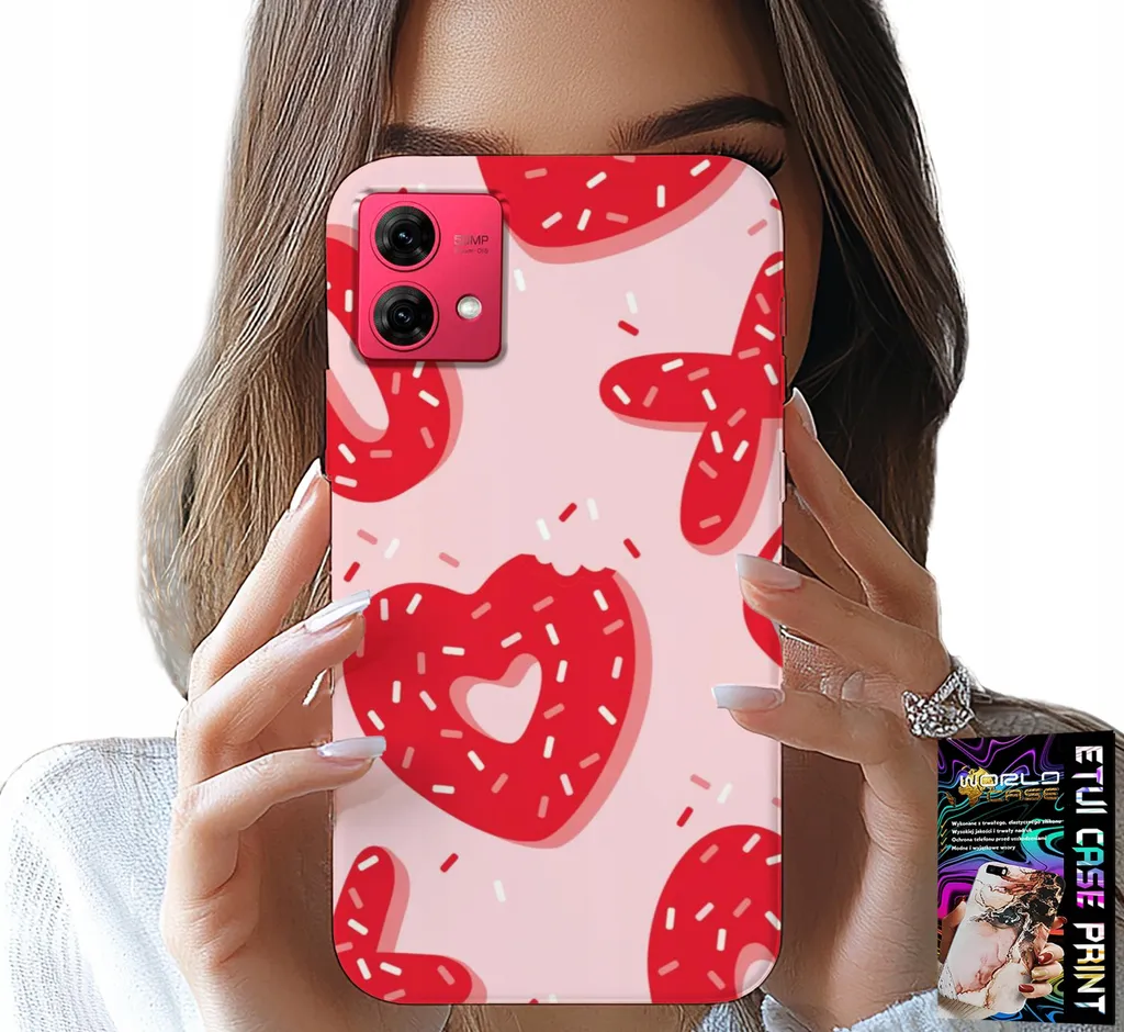 Custodia per Motorola Edge 40 Neo - Donna, motivi alla moda Xoxo Heart + Foil