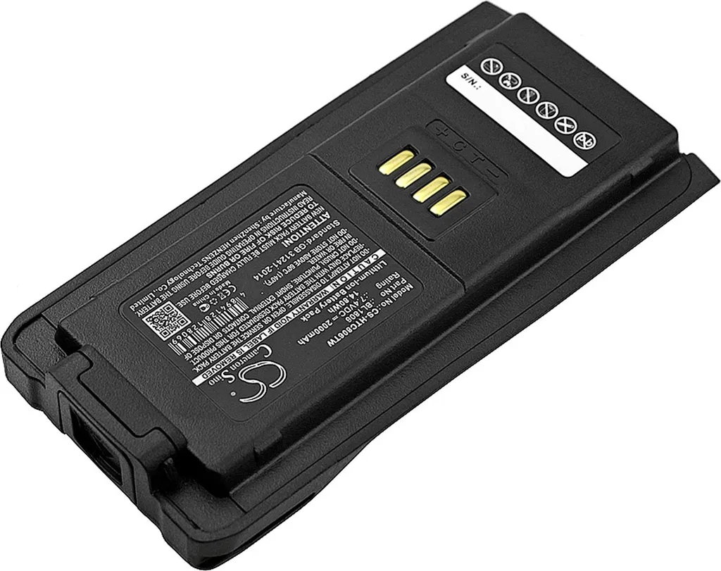 Batterie PT580H Hytera Techtek compatible BL2019 de 2500mAh - 2