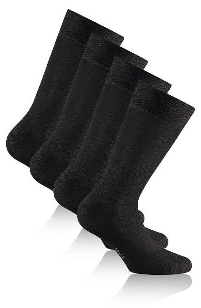 Jacob Rohner Rohner basic, Bambus 2er 0009 Schwarz 47-50 Produktbild 