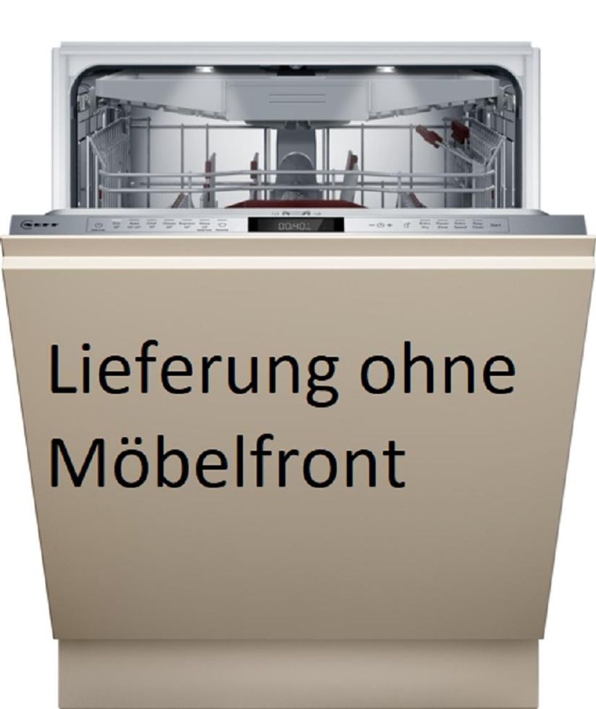 Neff N 70 S257ECX17E, Geschirrspüler vollintegrierbar, 60 cm, XXL, Frontansicht