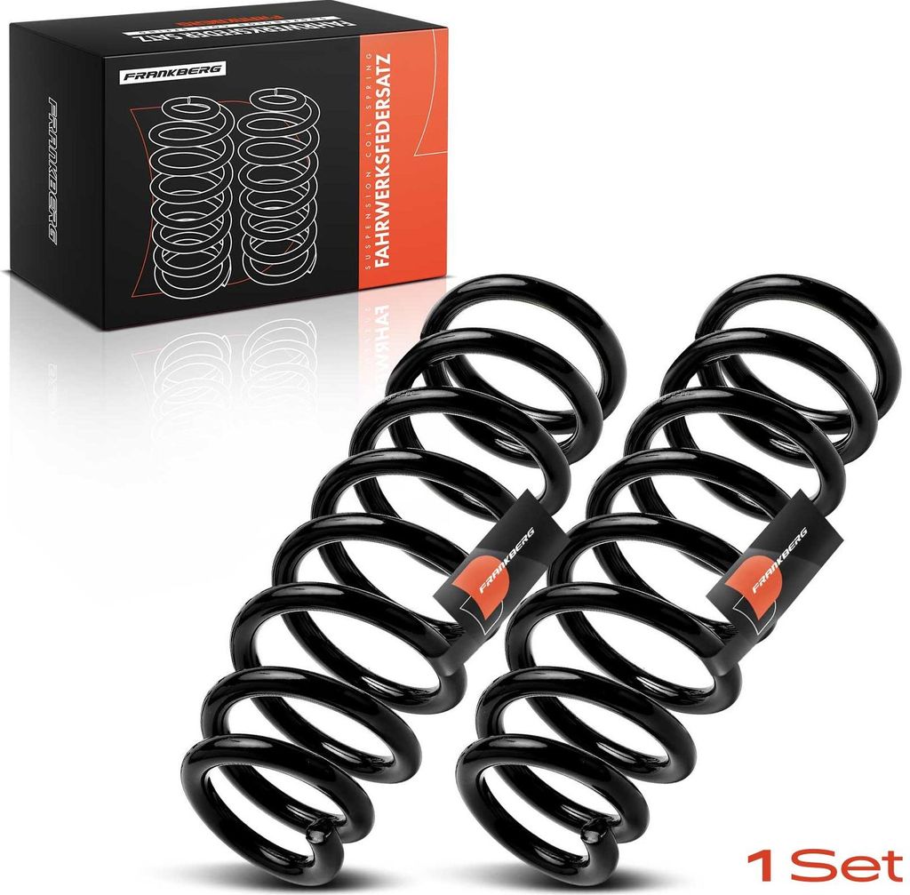Frankberg 2x Fahrwerksfeder Vorderachse für Honda Accord VIII CU Accord VIII Kombi CW 2.2L 2008-2015