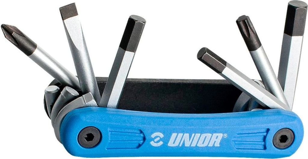 Unior Multitool EURO6, black blue silver, Europe
