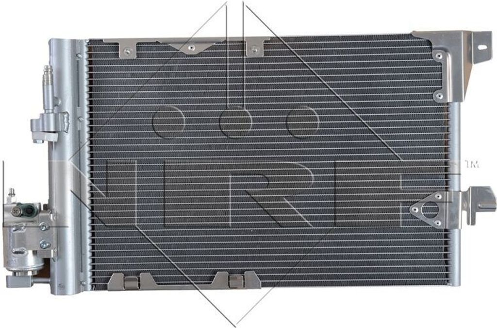 NRF 35301 Kondensator, Klimaanlage OE 09130610 kompatibel mit Zafira, Astra G
