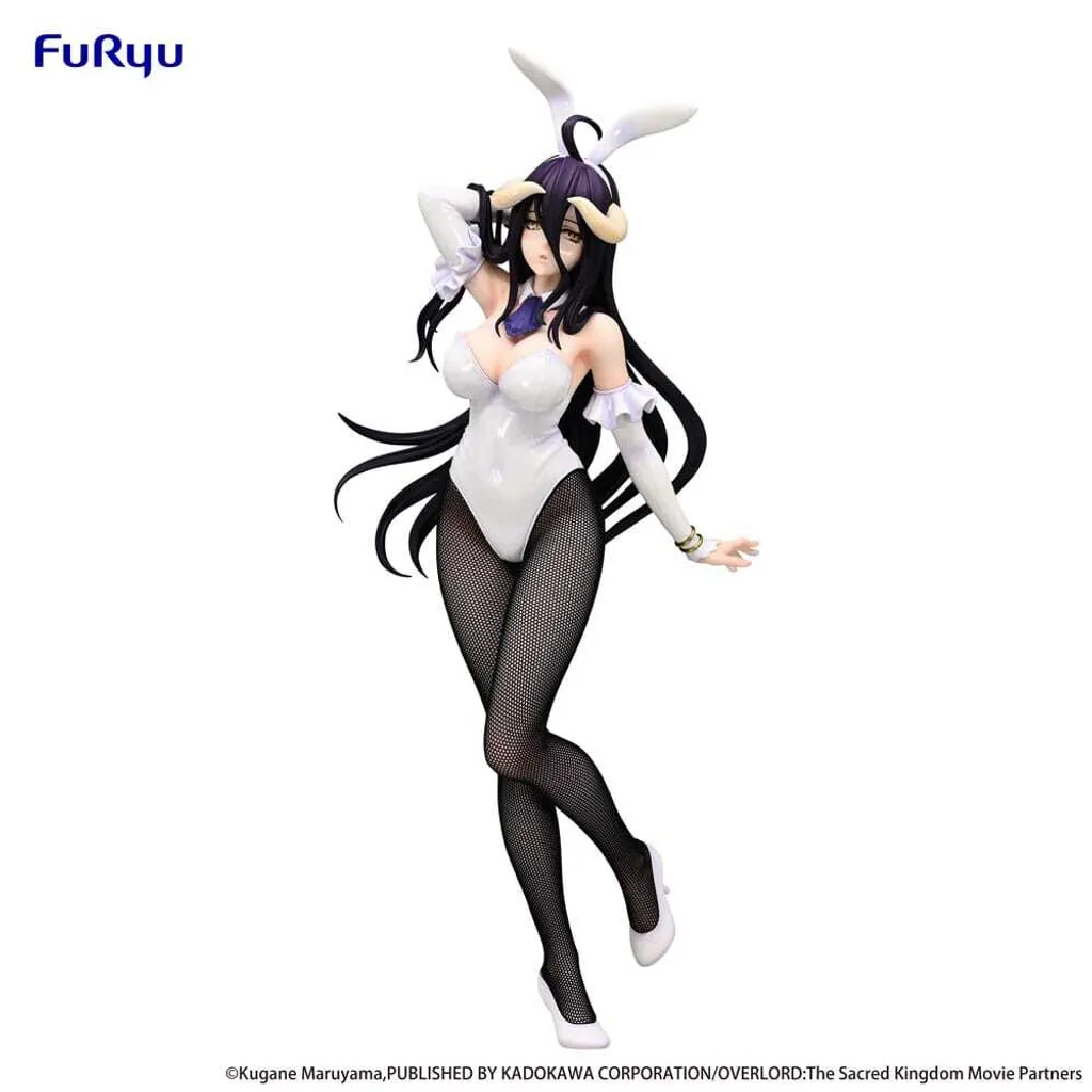 Figurine Albedo BiCute Bunnies 30 cm Overlord avec Ailes en PVC Noir
