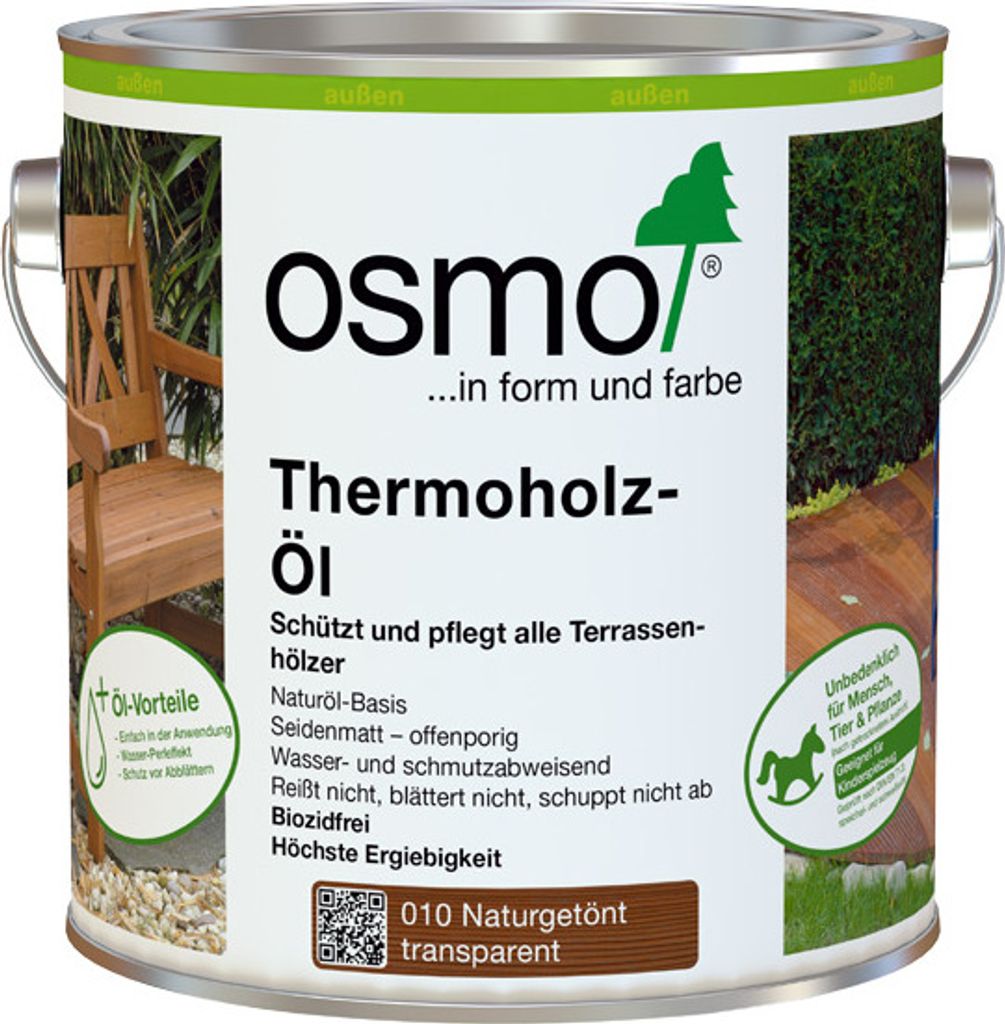 Osmo Thermoholz-Öl Naturgetönt 2,50 l - 11500045 Produktbild 