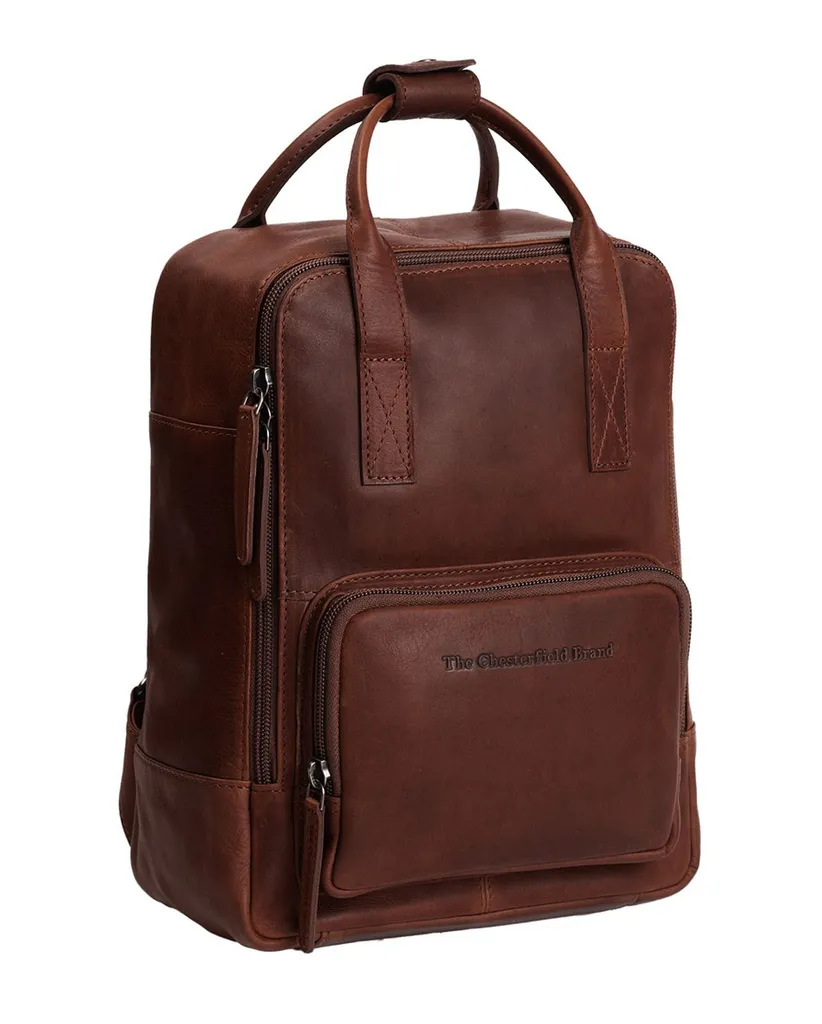 Zaino Bellary The Chesterfield Brand: Pelle Brown Marrone da 7,6 Litri
