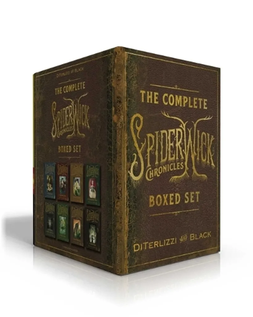 Spiderwick Coffret 8 Livres avec Illustrations Originales et Guide Pratique