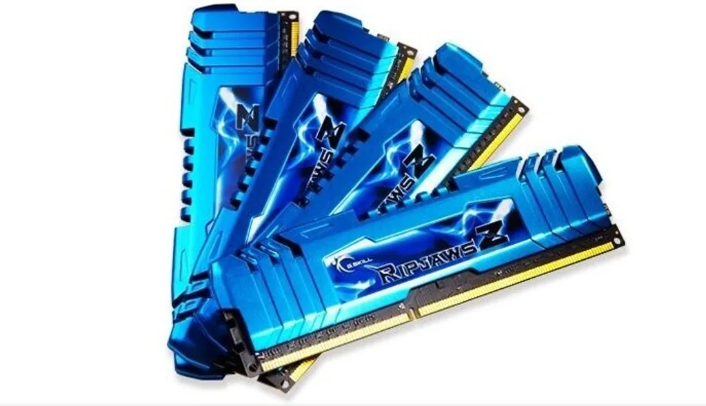 Mémoire RAM DDR3 2400 MHz G.Skill Ripjaws 32 Go Kit de 4 Barrettes PC