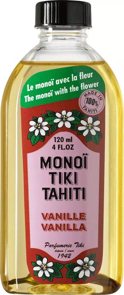 Monoi Tiki Tahiti - Tiare Kokosöl Vanille - 120ml