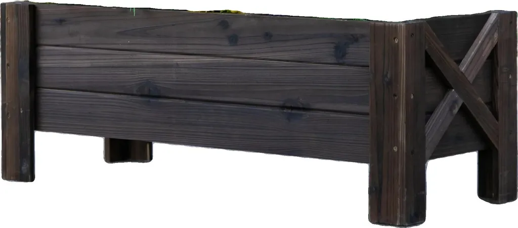 Jardinière surélevée en épicéa durable pour potager de balcon et terrasse