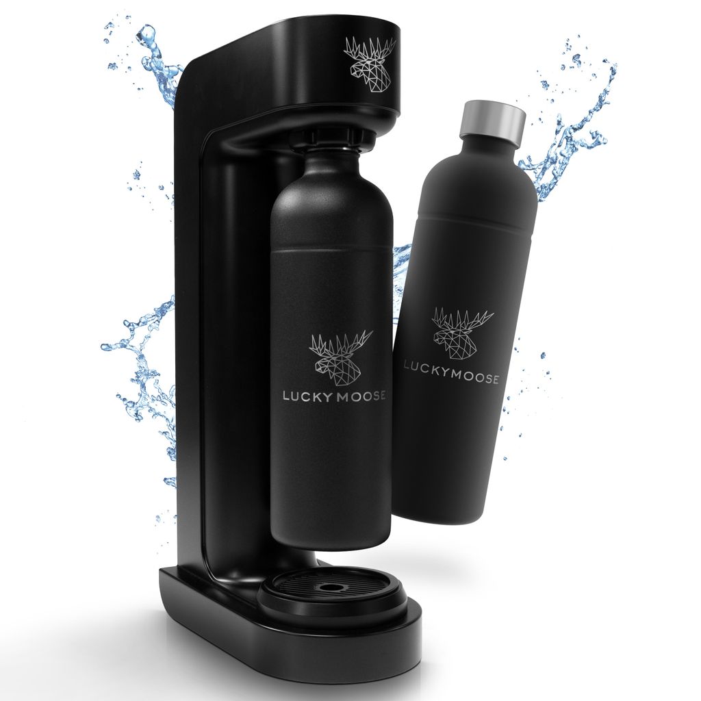 Bublinkovač vody Luckymoose® Infinity s 2x 1,25 l fľašami z Obrázok produktu 