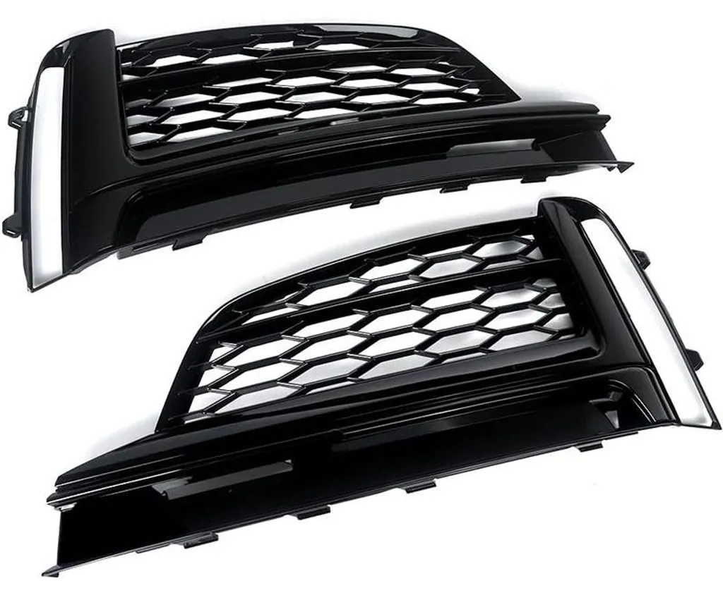 Grilles de pare-chocs avant pour Audi S5 et A5 S-line - Paire GZ.D194SK
