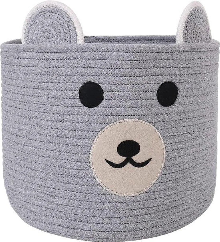 Bac de rangement 30x30x30 pliable avec poignée pour jouets d'enfants