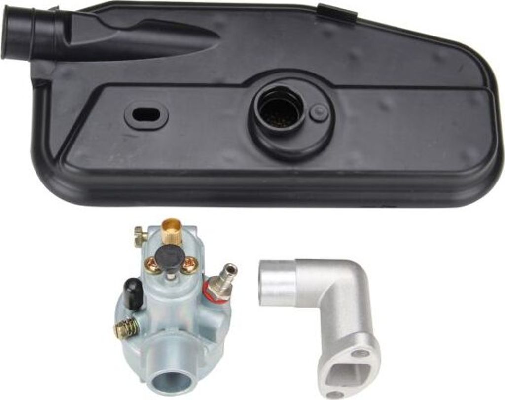 Vergasersatz 15mm Bing - Vergaser + Powerfilter für Puch Produktbild 