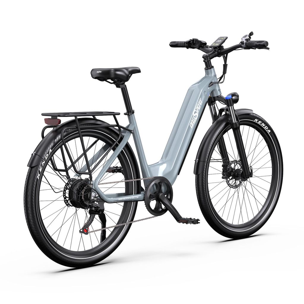 E-Bike für Herren Damen, 27.5 Zoll Elektrofahrrad City E-Bikes & E-Hollandräder mit 18.2AH Akku, Citybike bis zu 140KM Elektrofahrräder LCD & AP...