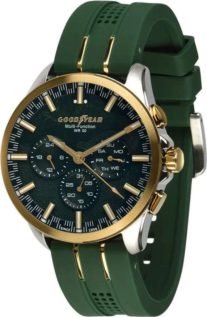 Montre Homme Quartz Goodyear G.S01261.01.04 Design Sportif et Précis