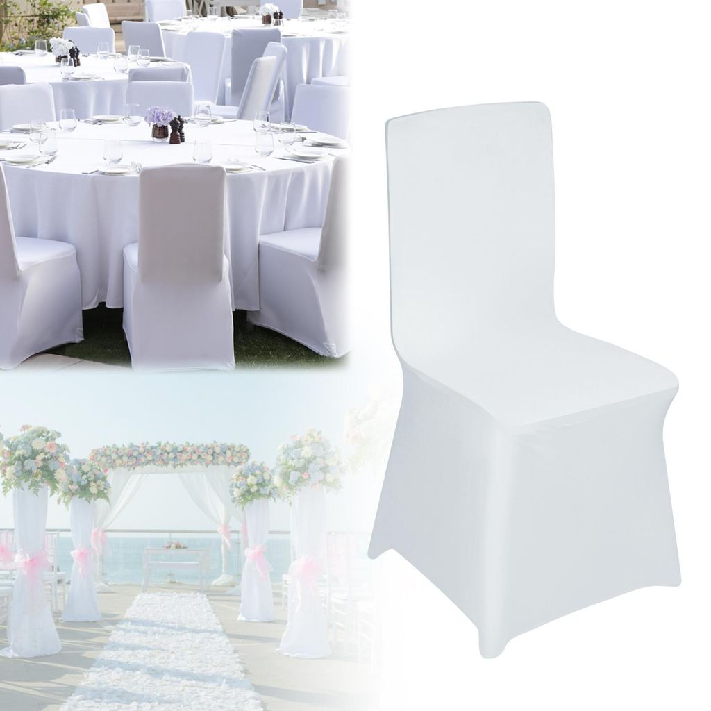 LARS360 200 Esszimmer Stretch Waschbar Stuhlhusse Stuhlbezug Stuhlüberzug Hochzeit Nachbildung