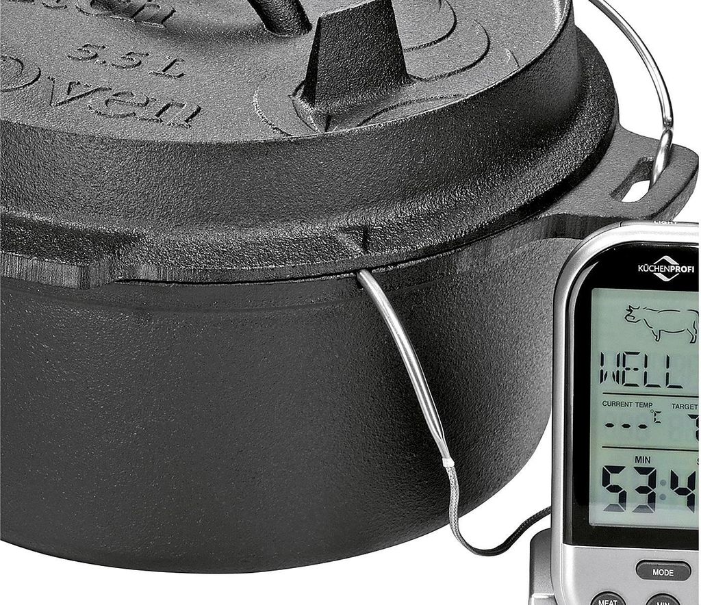 Kuchenprofi Set Per Marinatura Barbecue BBQ Pentolino E Pennello