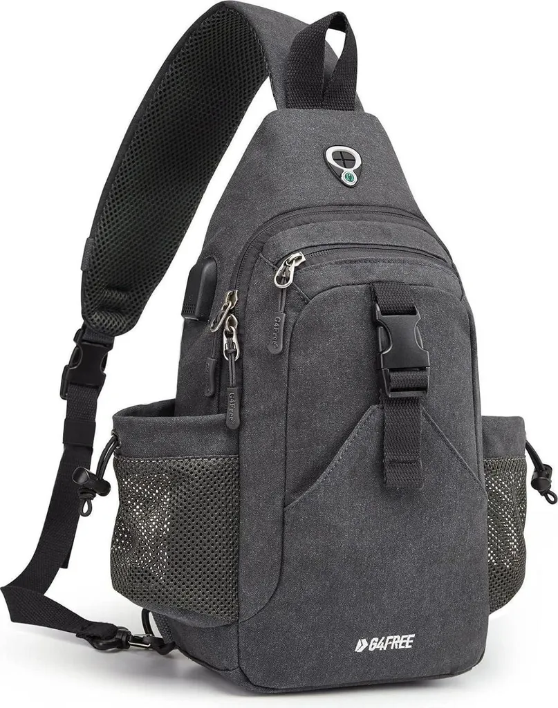 Borsa a Tracolla in Tela per Escursionismo e Arrampicata - Sport Outdoor