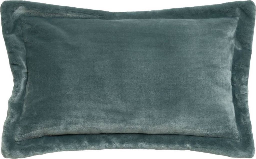 Flanellkissen cuddly blau 30x50cm - Atmosphera créateur d'intérieur