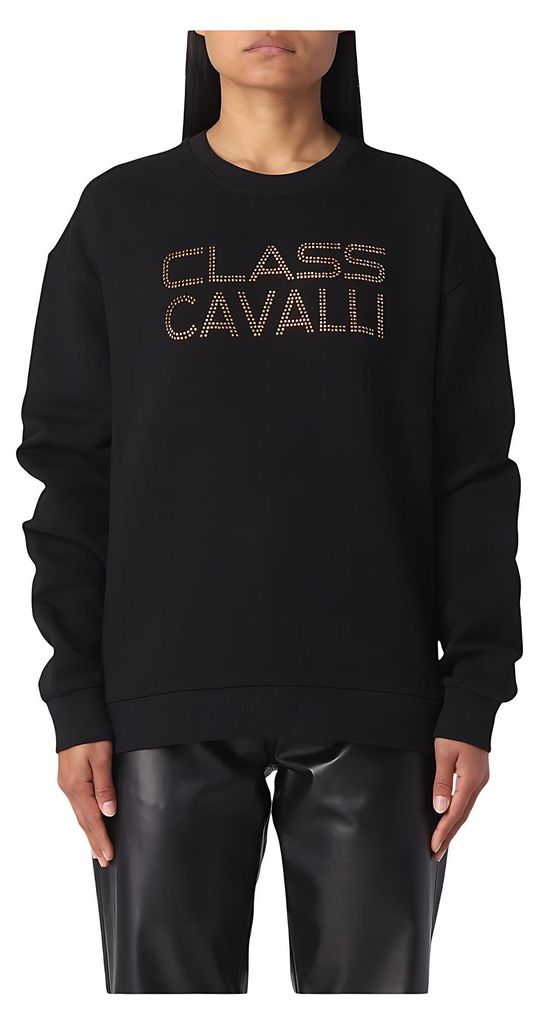 Cavalli Class Sweatshirt in Schwarz für Damen M