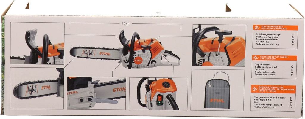 Hračkárska reťazová píla STIHL vrátane batérie 04216000053 Obrázok produktu 20