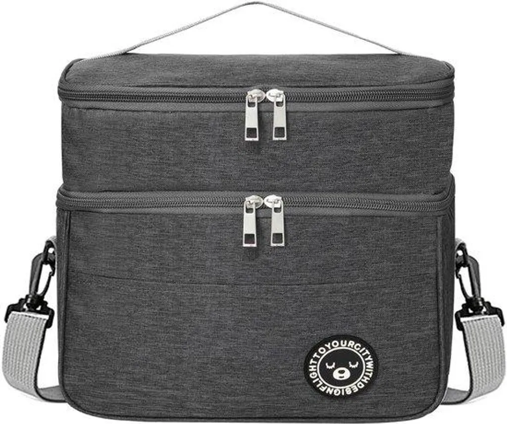 Sac de voyage double fond avec isolation thermique 9,6L pliable M